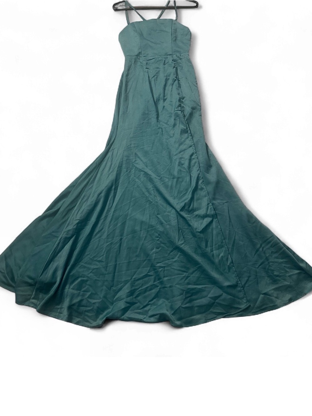 NWT Cocktail Women High Slit Sleeveless Silk Prom/Evening Party dress Sz XS